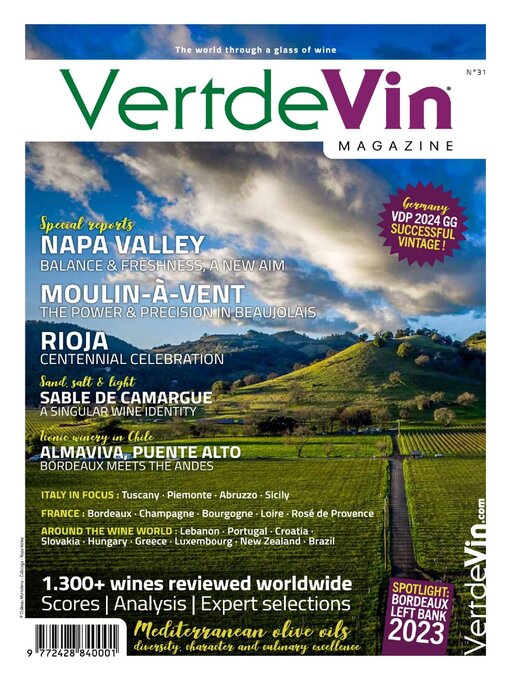 Cover image for VertdeVin Wine Magazine